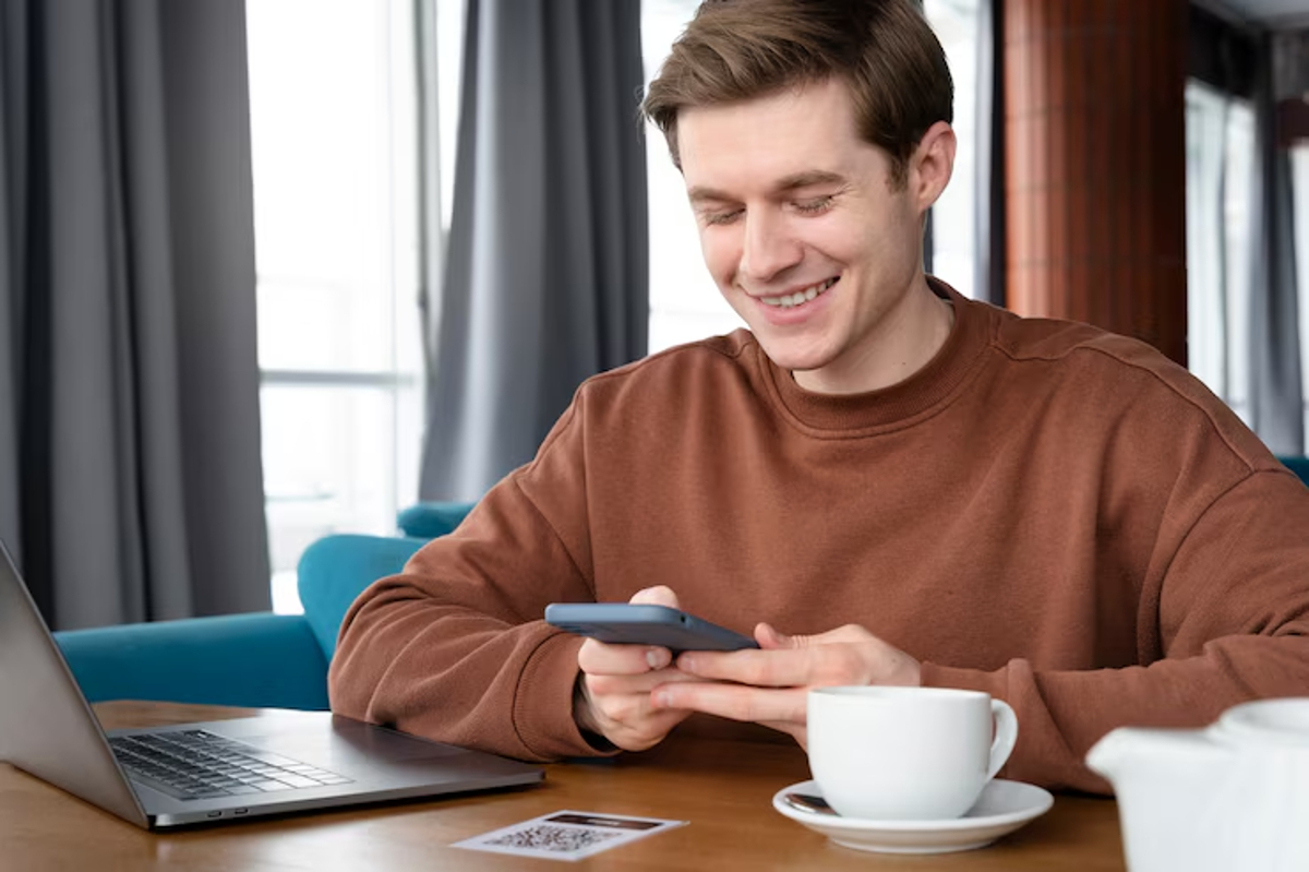 SMS font sourire