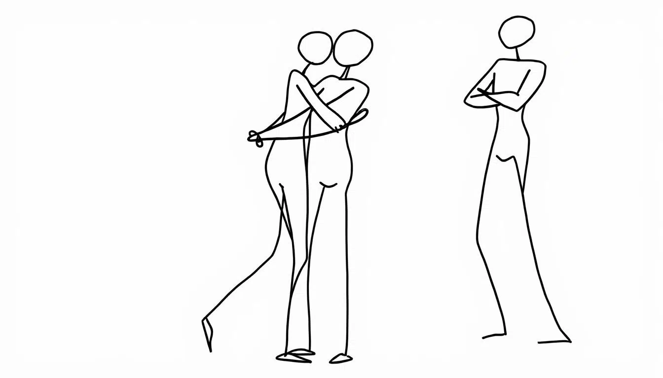 découvrez comment créer des scènes mémorables et touchantes avec des bonhommes allumettes, illustrant des histoires d'amour simples et expressives.