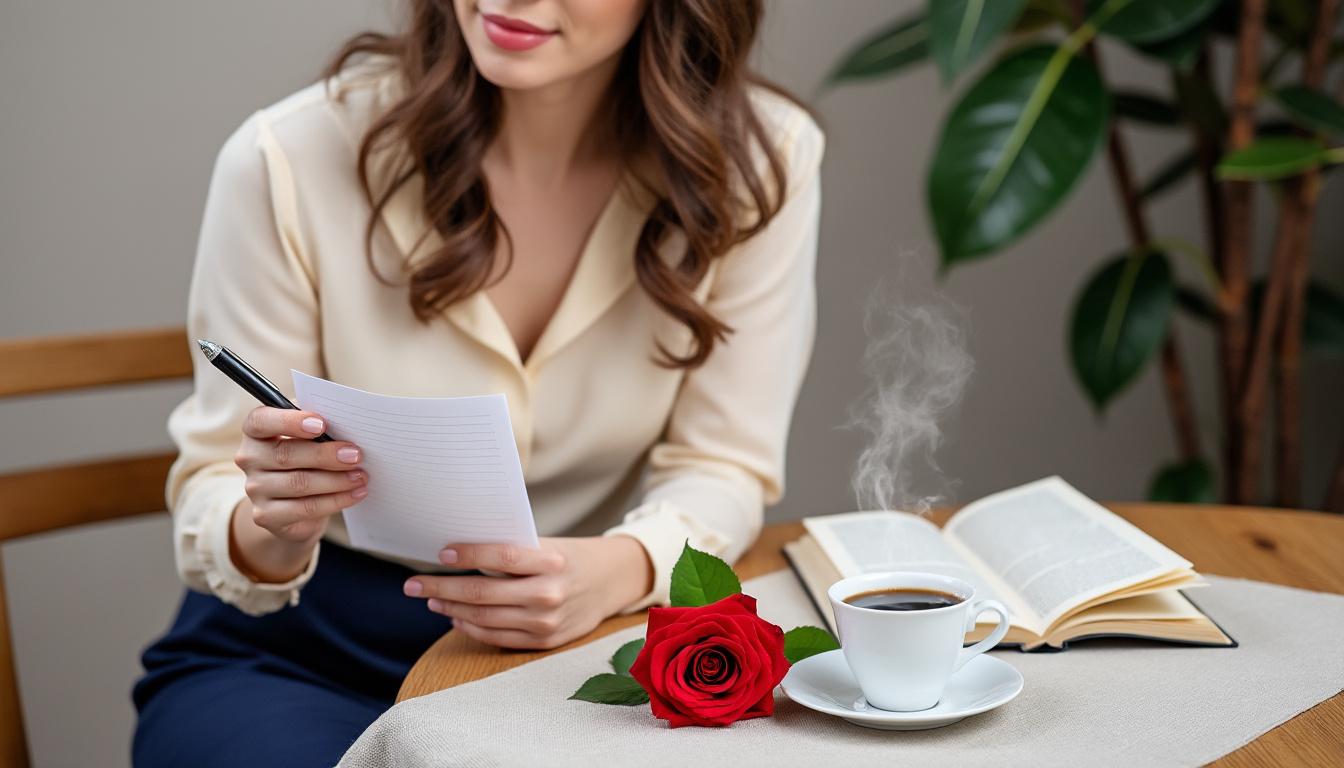 découvrez comment écrire une lettre touchante avec des expressions d'amour fortes et sincères dans chaque phrase pour dire "je t'aime très fort mon amour".