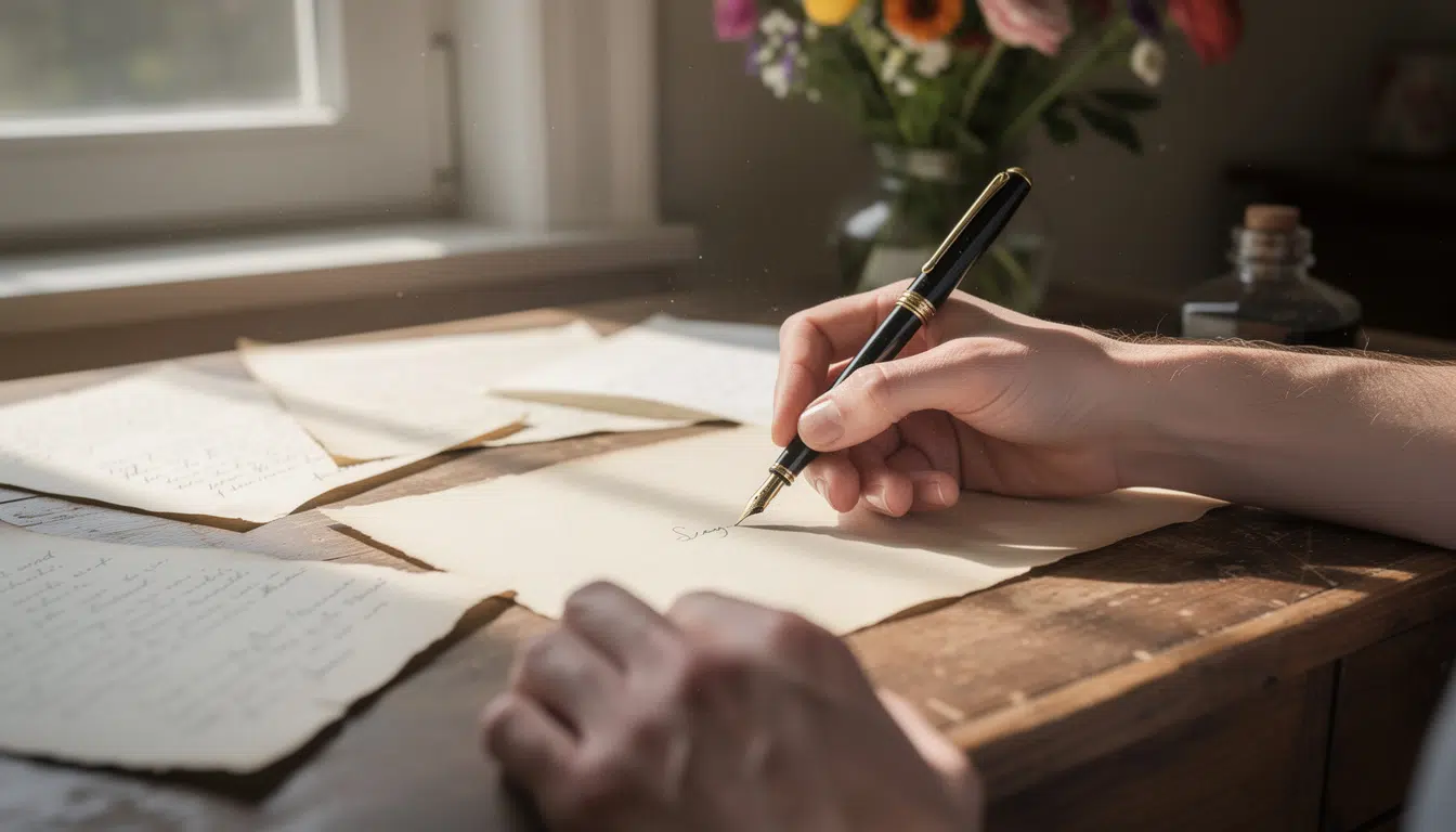 découvrez les étapes essentielles pour écrire une lettre d'amour enflammée parfaite, sans faute ni maladresse, qui touchera le cœur de votre bien-aimé.