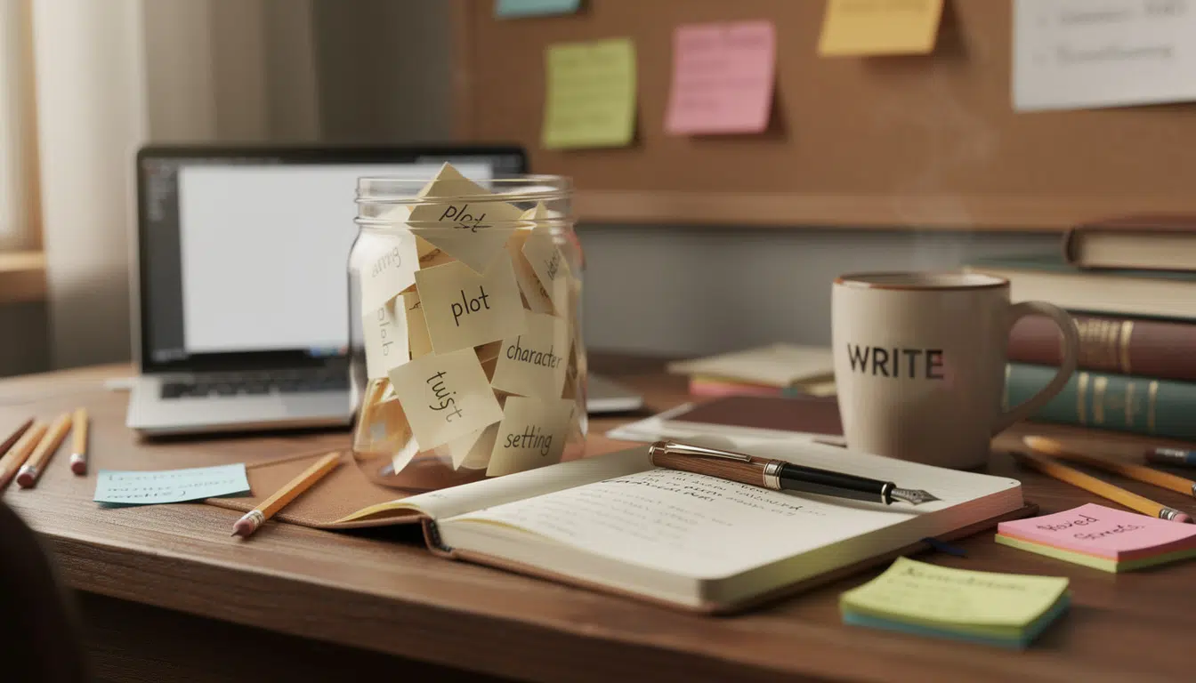 découvrez 'bocal d'idées de mots : 365 jours pour surmonter le syndrome de la page blanche', un compagnon quotidien pour stimuler votre créativité et ne plus jamais manquer d'inspiration.