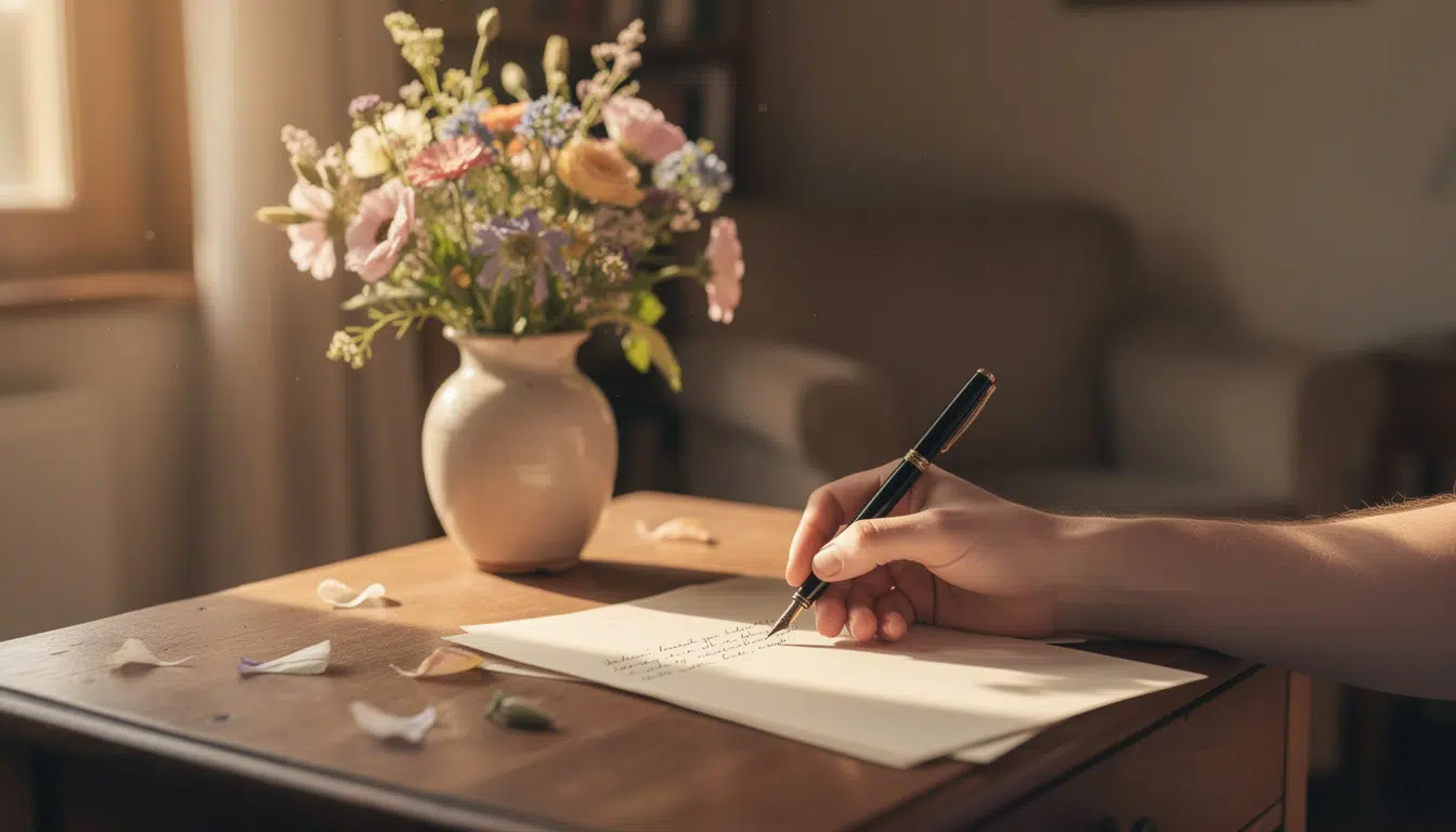 découvrez comment écrire une lettre à votre être cher malade peut renforcer votre lien affectif et apporter soutien et réconfort.