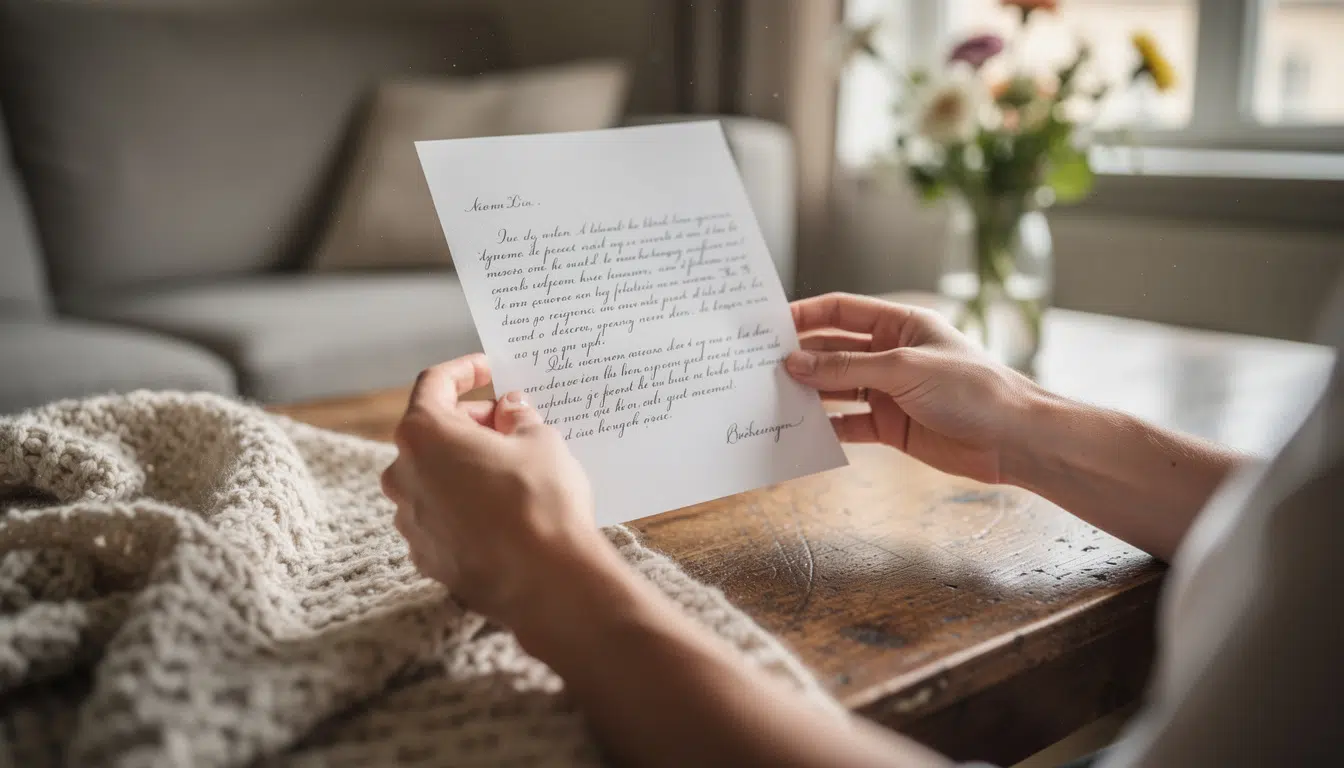 découvrez comment écrire une lettre à votre amour malade peut renforcer votre lien affectif et apporter réconfort et soutien dans les moments difficiles.