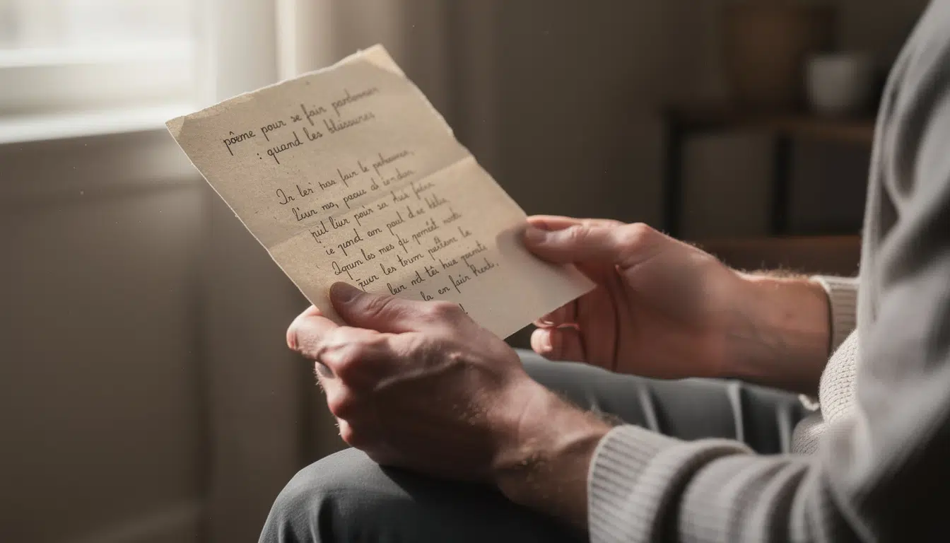 découvrez un poème pour se faire pardonner, où les mots deviennent un moyen puissant de réparer les blessures et renouer les liens.