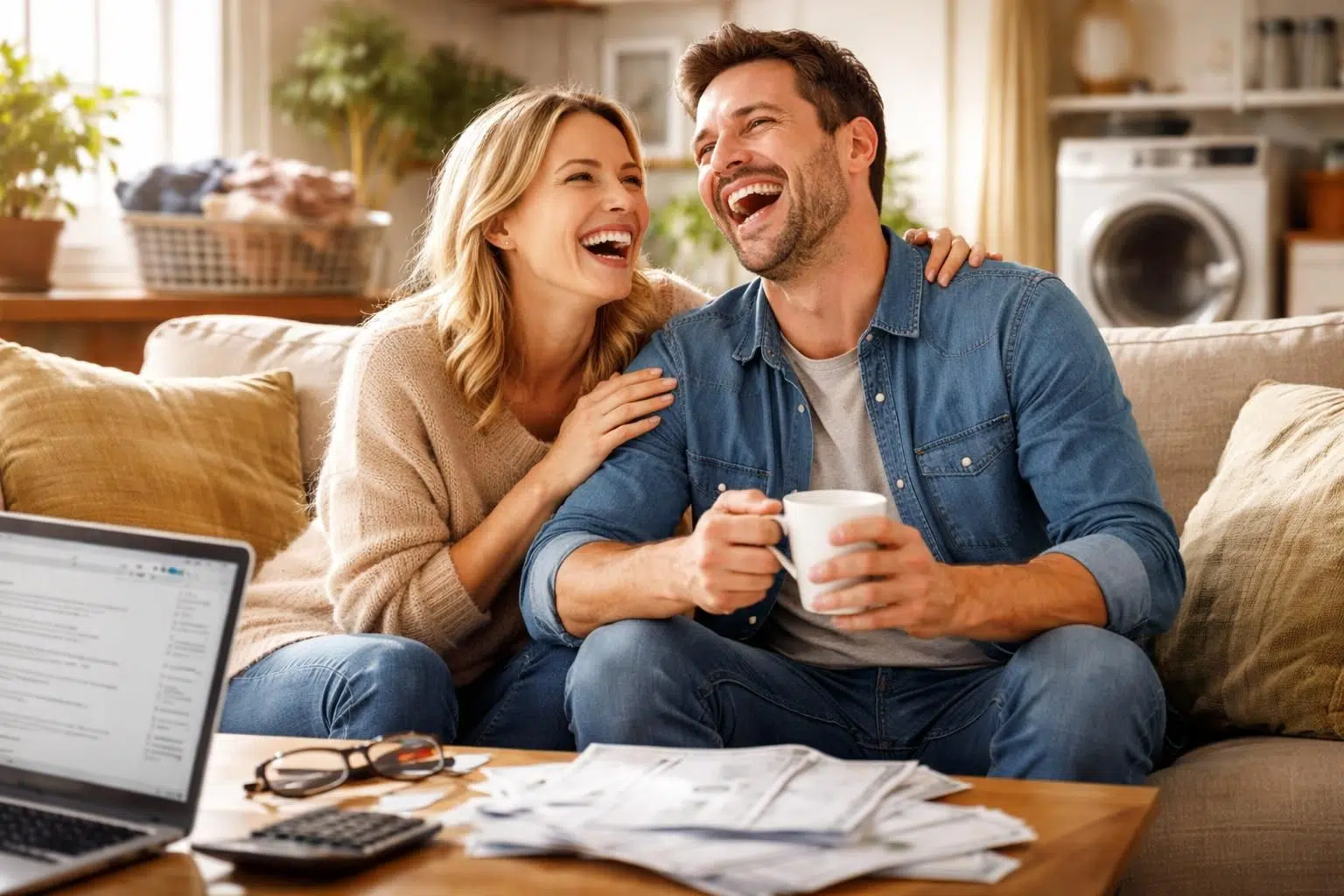 découvrez comment un couple de gelotophiles utilise l'humour et le rire pour surmonter ensemble les défis de la vie quotidienne et renforcer leur complicité.