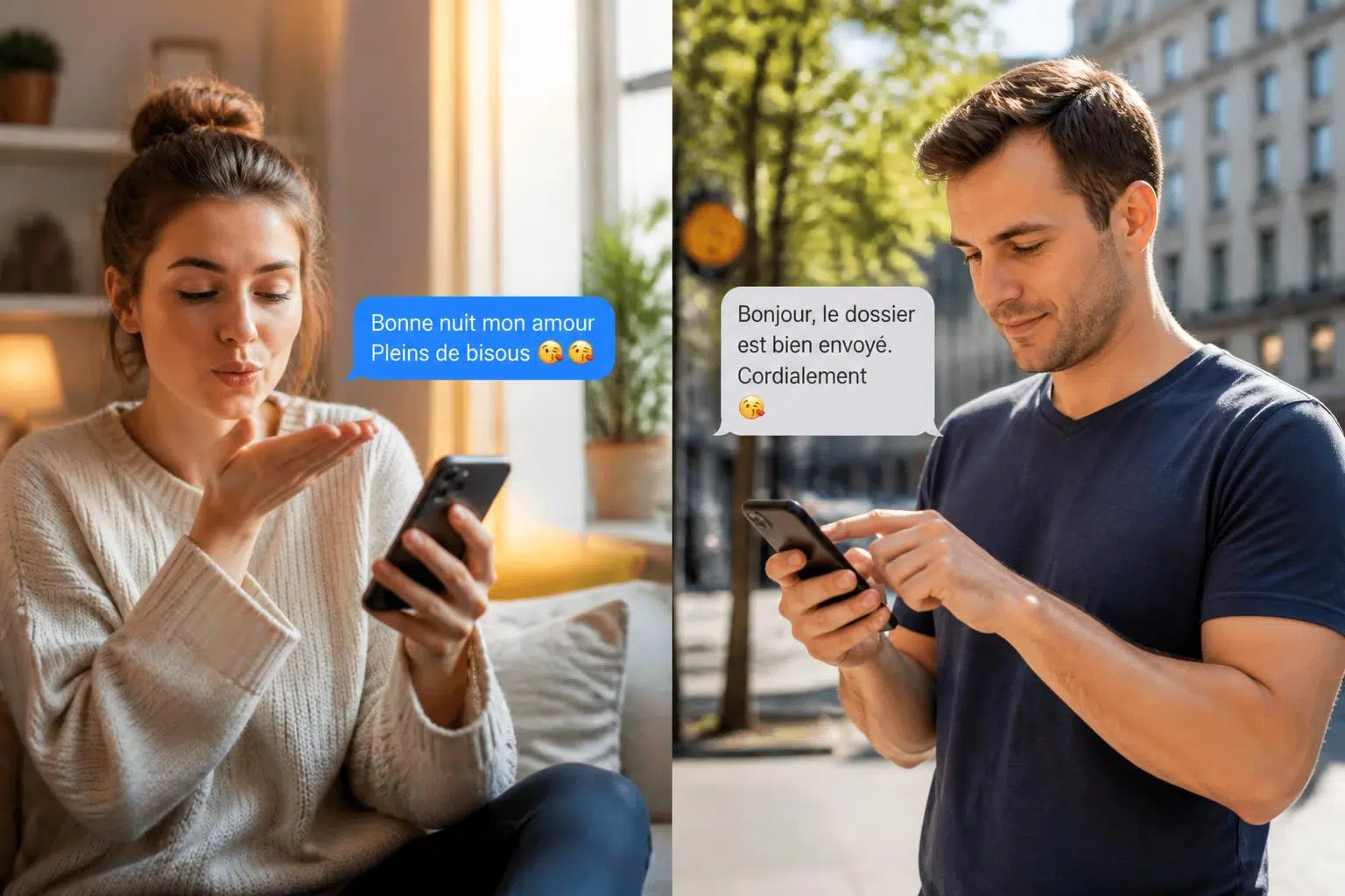 découvrez quand envoyer des bises ou des bisous par sms selon différentes situations pour bien exprimer vos sentiments et rester proche de vos proches.